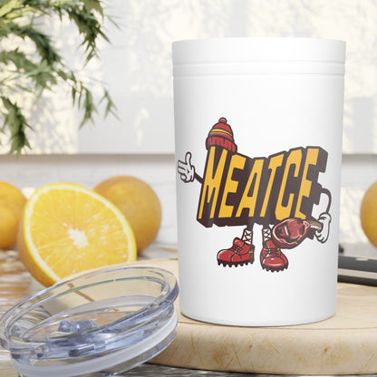 Meatce --- First Down Gear, Stainless Steel Tumbler