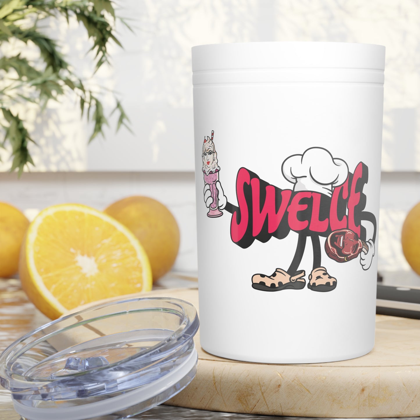 Swelce --- Chef Swelce, Stainless Steel Tumbler