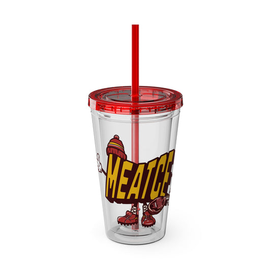 Never be alone on your boat or pool again with our 80’s inspired drinkware. Made from acrylic, these tumblers are more durable than glass alternatives. Comes with a color-matching lid and crack-resistance, flexible straw.