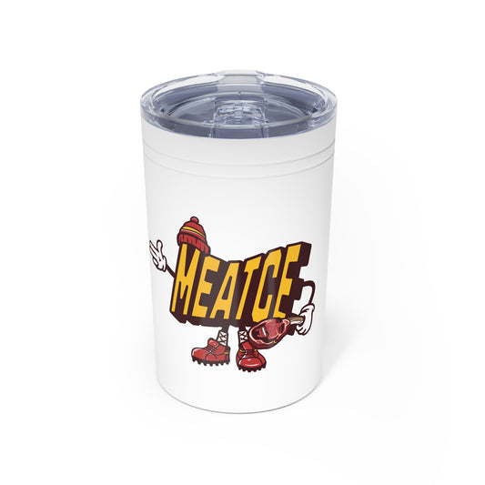 Meatce --- First Down Gear, Stainless Steel Tumbler