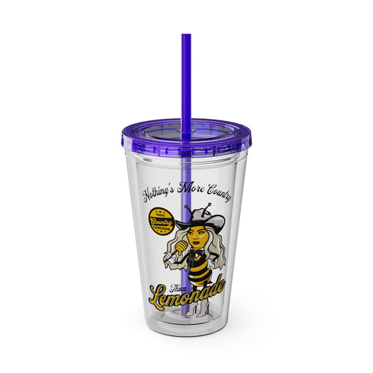Never be alone on your boat or pool again with our 80’s inspired drinkware. Made from acrylic, these tumblers are more durable than glass alternatives. Comes with a color-matching lid and crack-resistance, flexible straw.