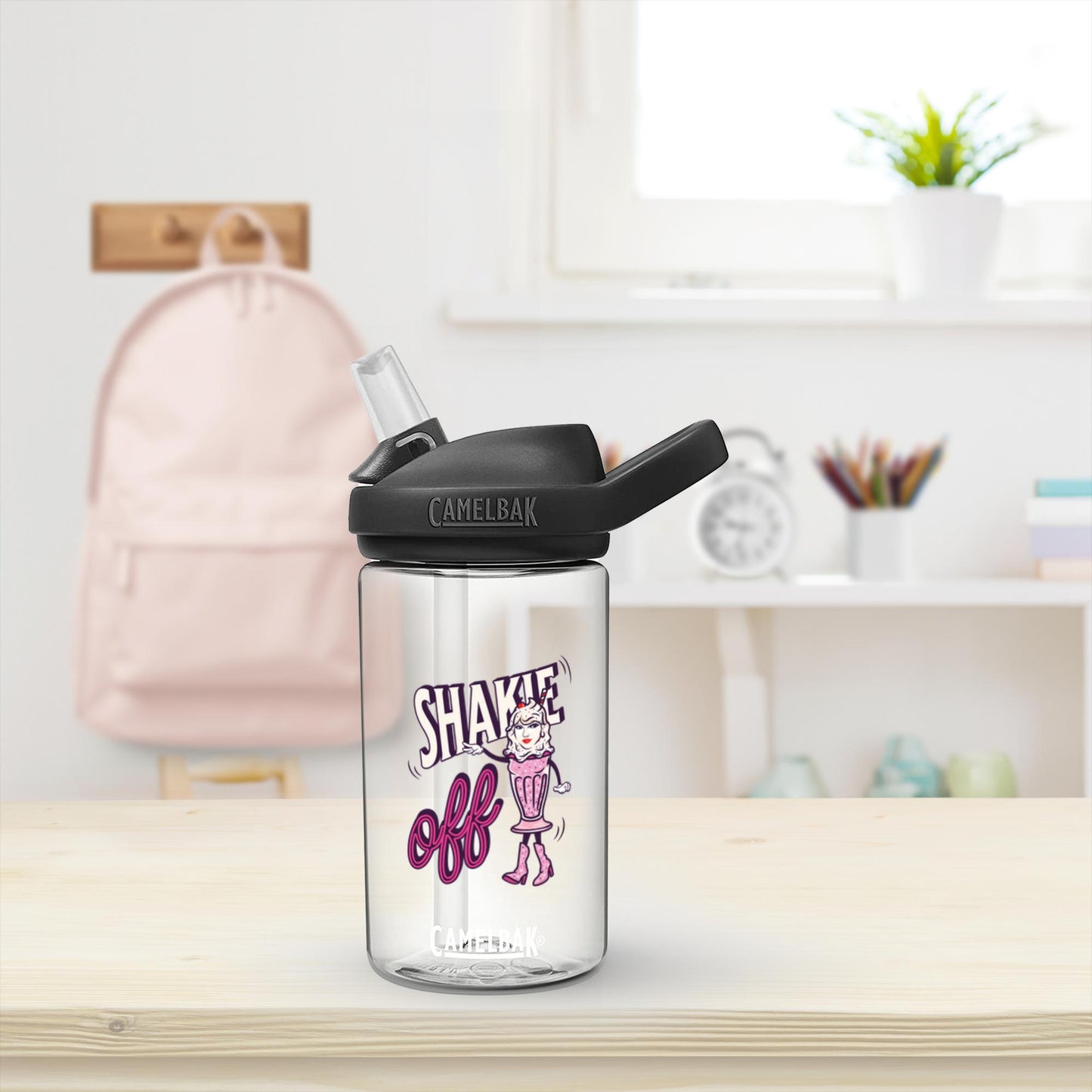 Shakie --- Shakie Off, CamelBak® Kids Water Bottle